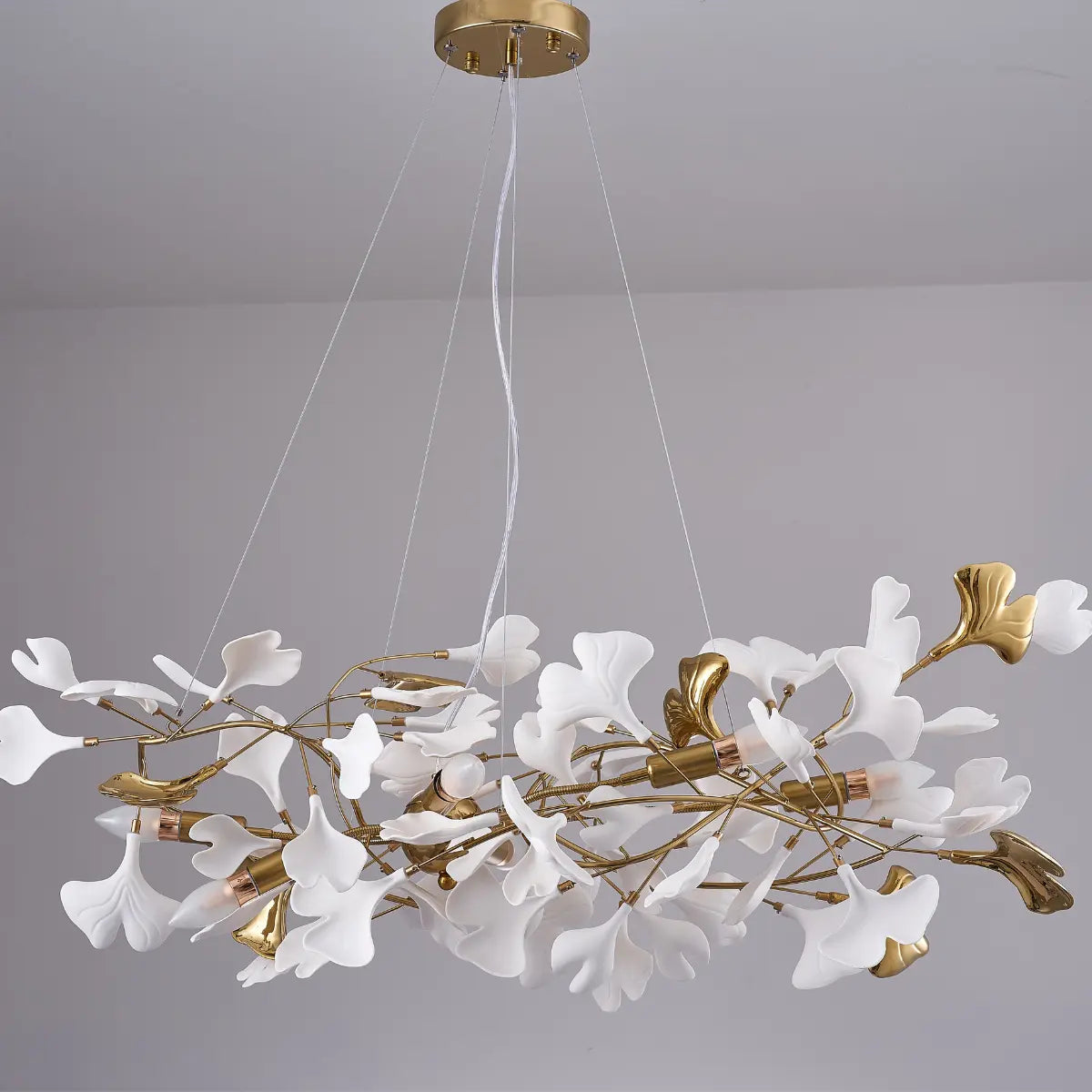 Lustre Feuilles en Céramique et Métal | Beli