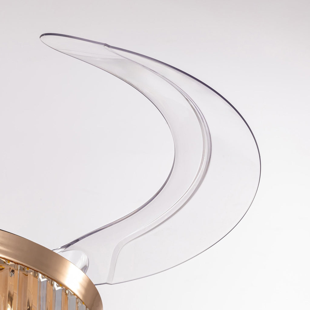 Plafonnier Ventilateur en Cristal | Uka
