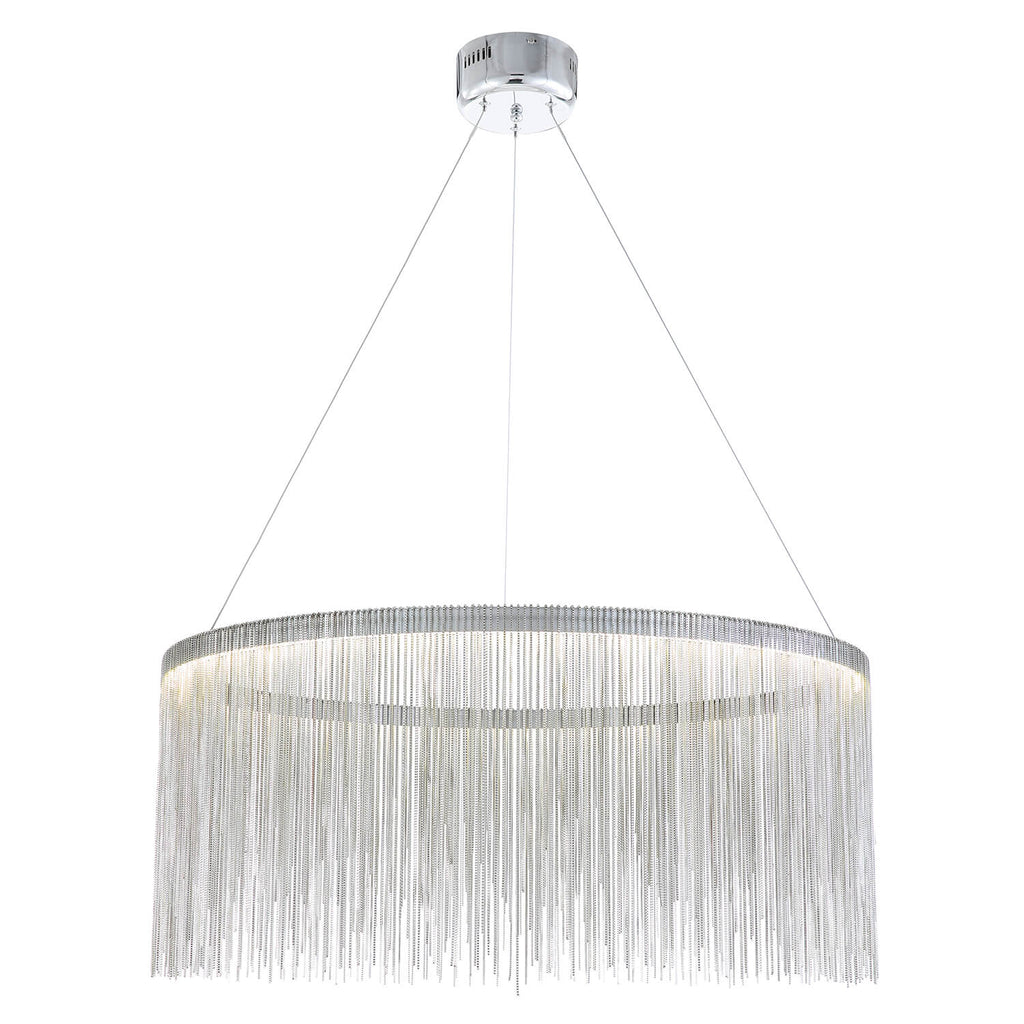 Lustre Rond Aluminium Moderne | Kalo