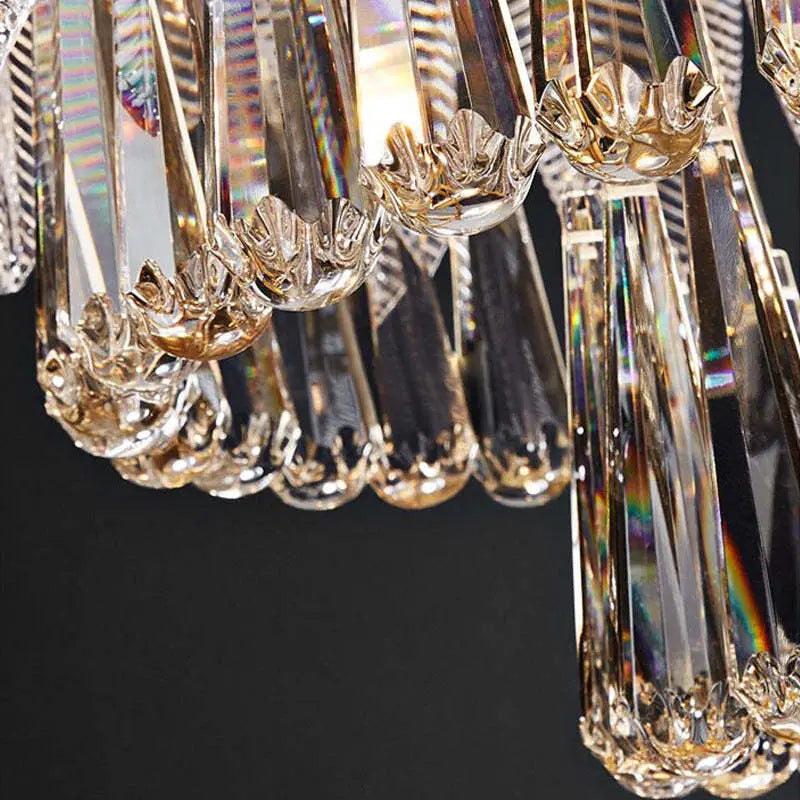 Lustre Suspension en Cristal Élégant | Olo