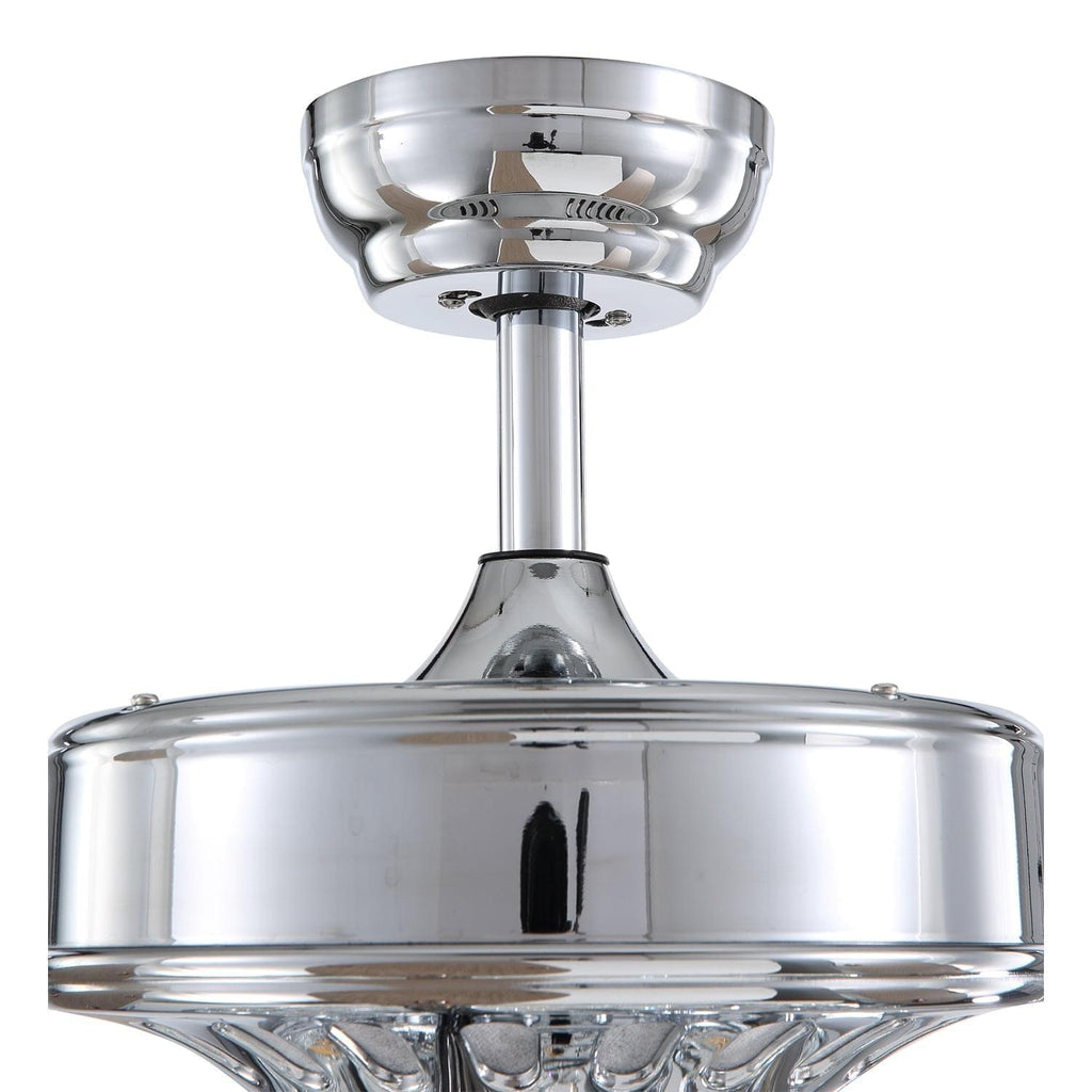 Plafonnier Ventilateur Cristal | Lola