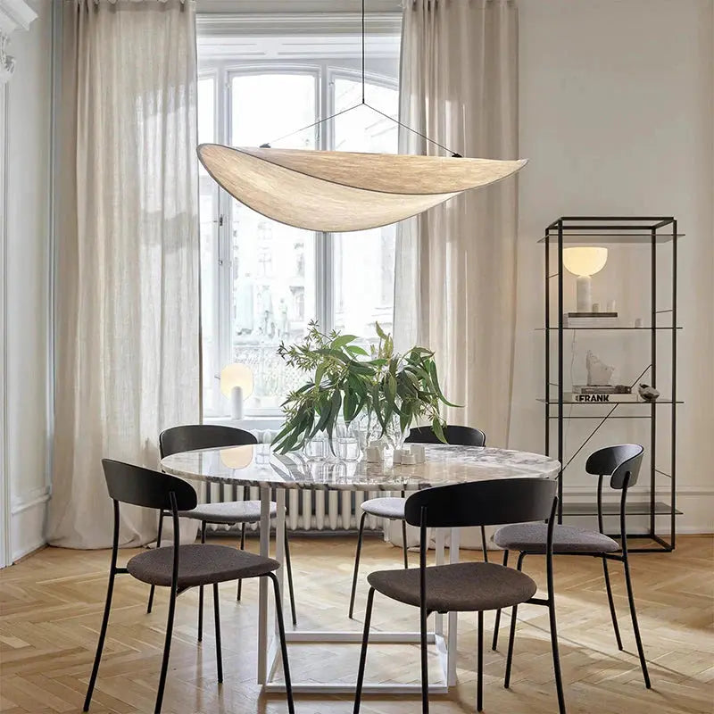 Lampe Suspendue Wabi Sabi en Soie | Kira