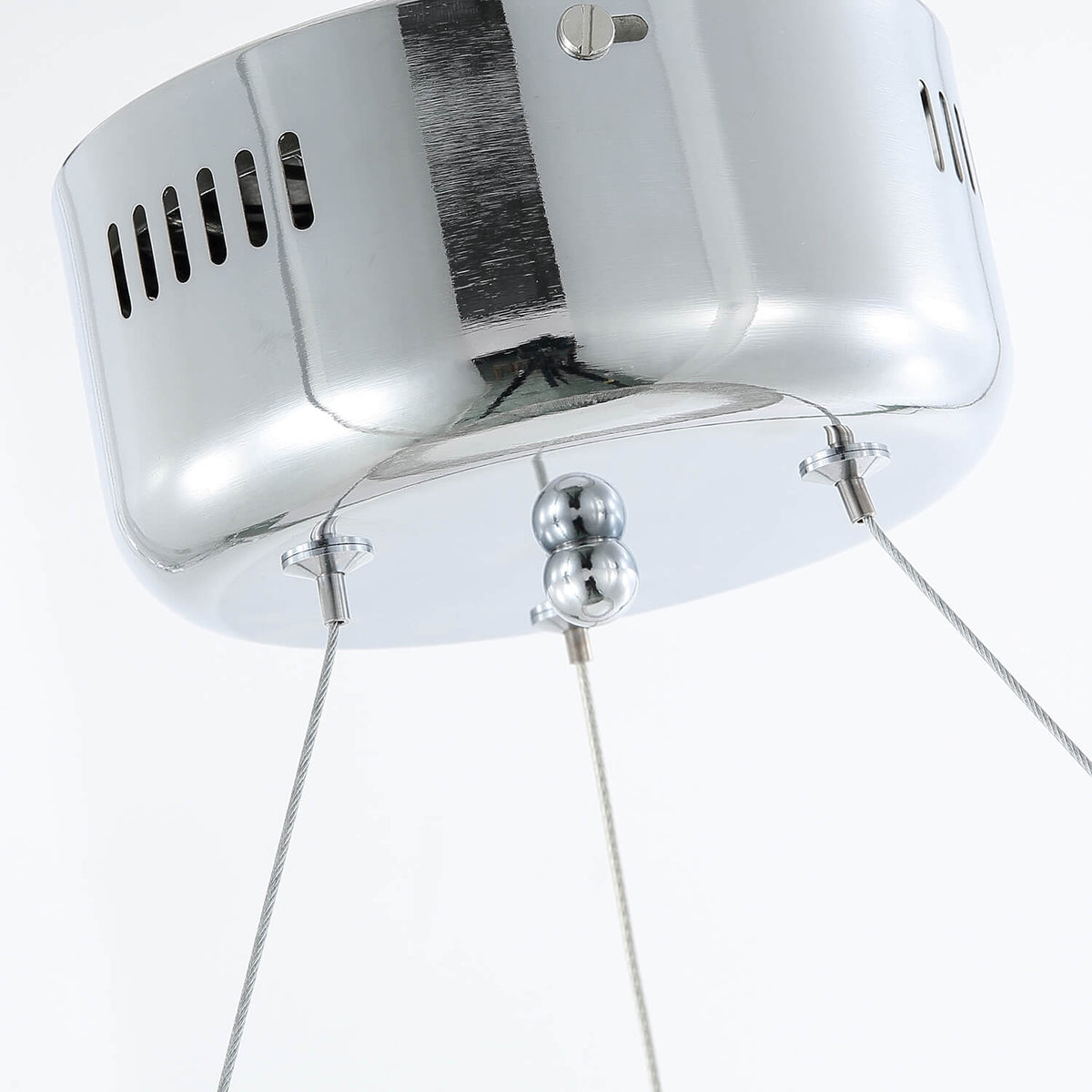 Lustre Rond Aluminium Moderne | Kalo