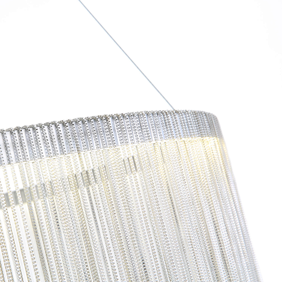 Lustre Rond Aluminium Moderne | Kalo