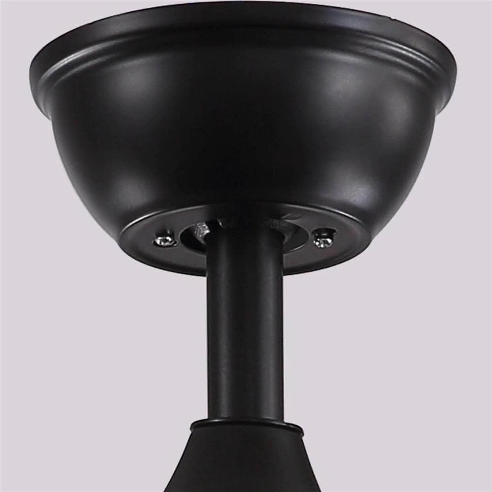 Plafonnier Ventilateur Cristal Noir | Tona