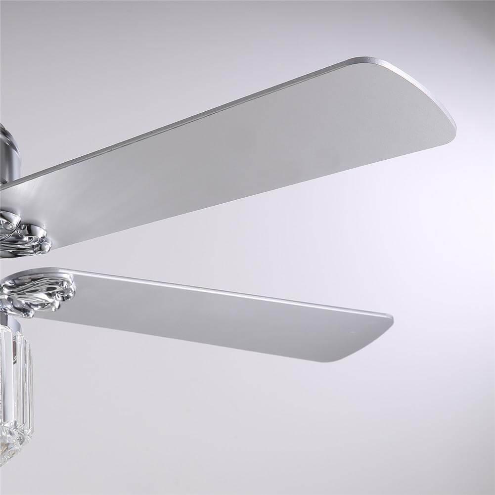 Plafonnier Ventilateur Cristal Salle à Manger | Lavia