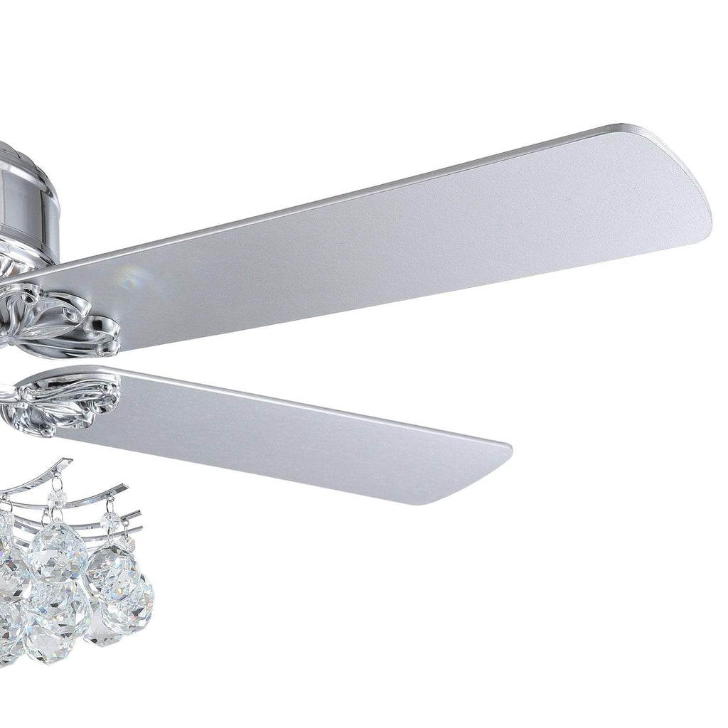 Plafonnier Ventilateur Cristal Gouttes | Ceva
