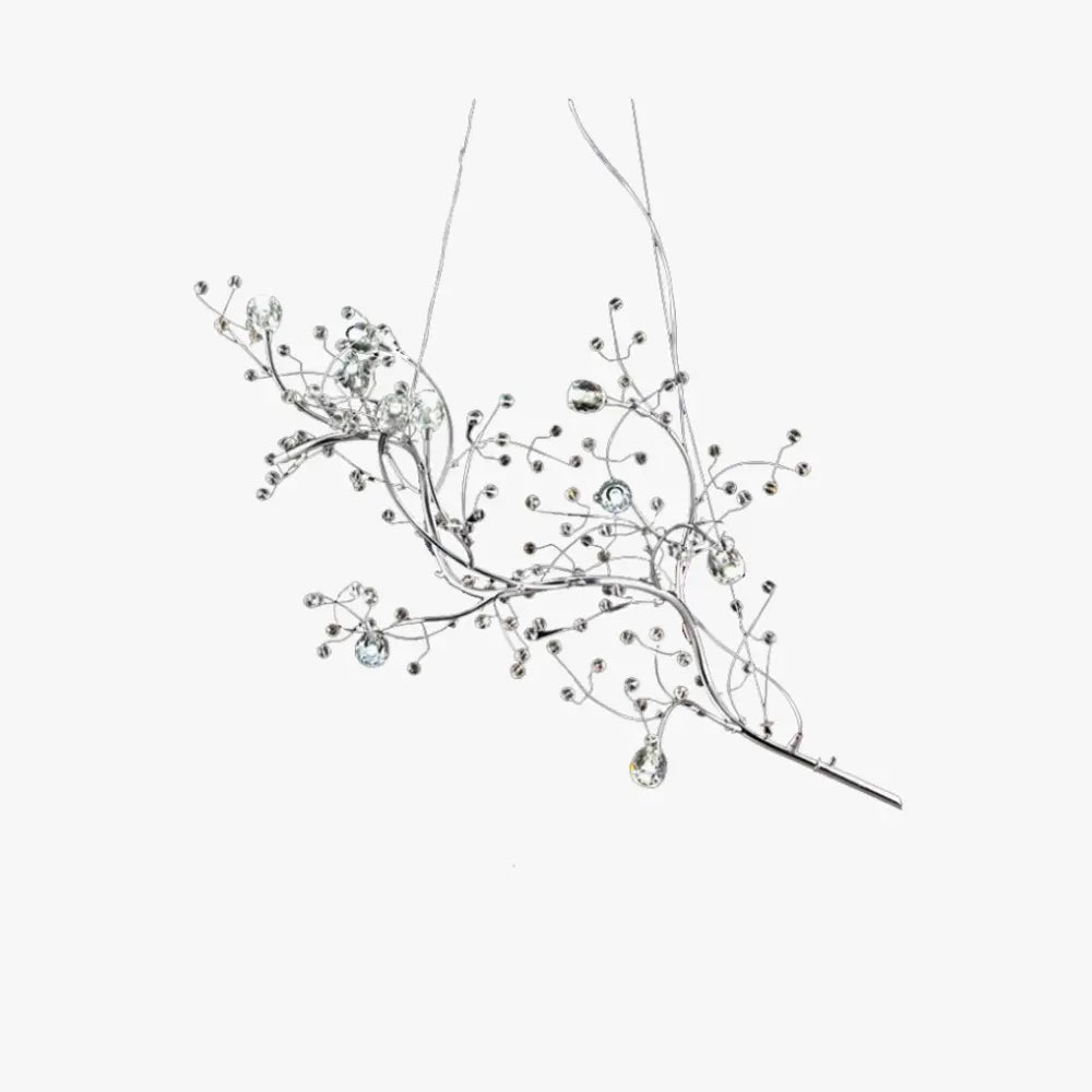 Lustre Verre Artistique en Métal | Yara