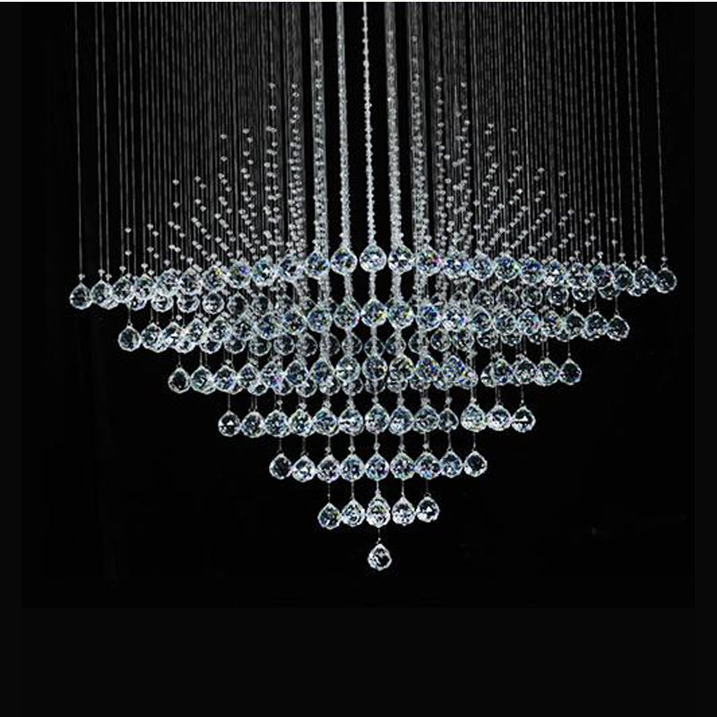 Lustre Diamant Cristal Chrome | Nata