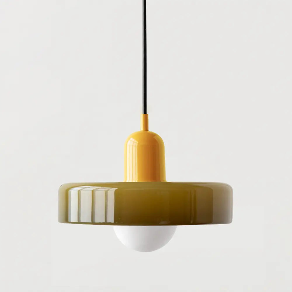 Lampe Suspendue en Verre Coloré Mellan | Sita