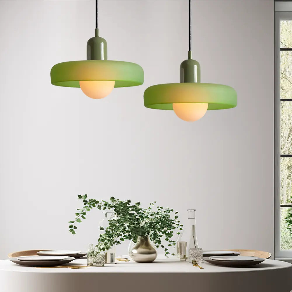 Lampe Suspendue en Verre Coloré Mellan | Sita
