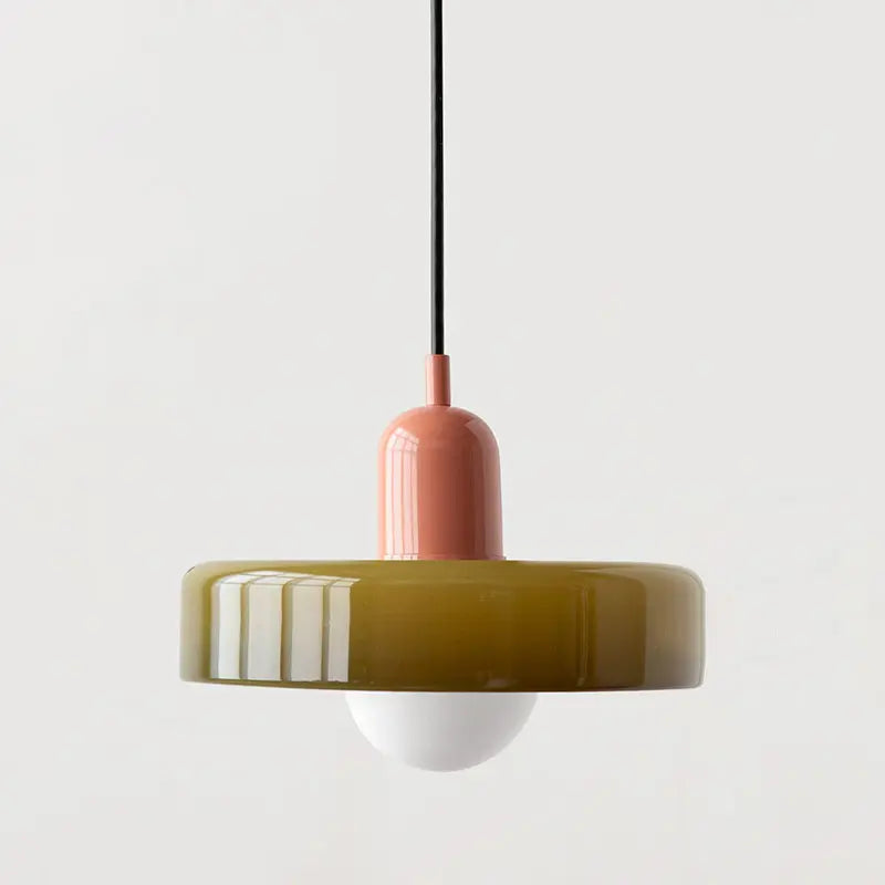 Lampe Suspendue en Verre Coloré Mellan | Sita