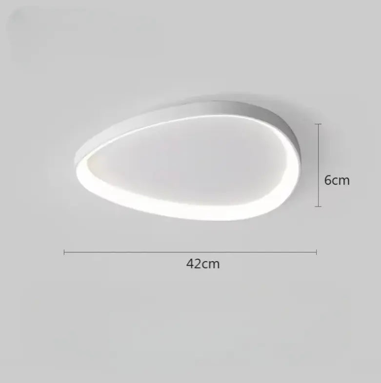 Plafonnier LED Rond Design Épuré | Rika