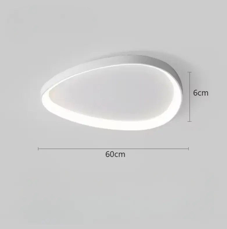 Plafonnier LED Rond Design Épuré | Rika