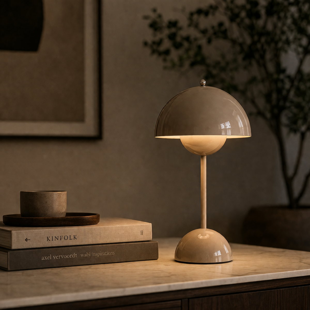 Lampe de Chevet Flowerpot Design | Kara