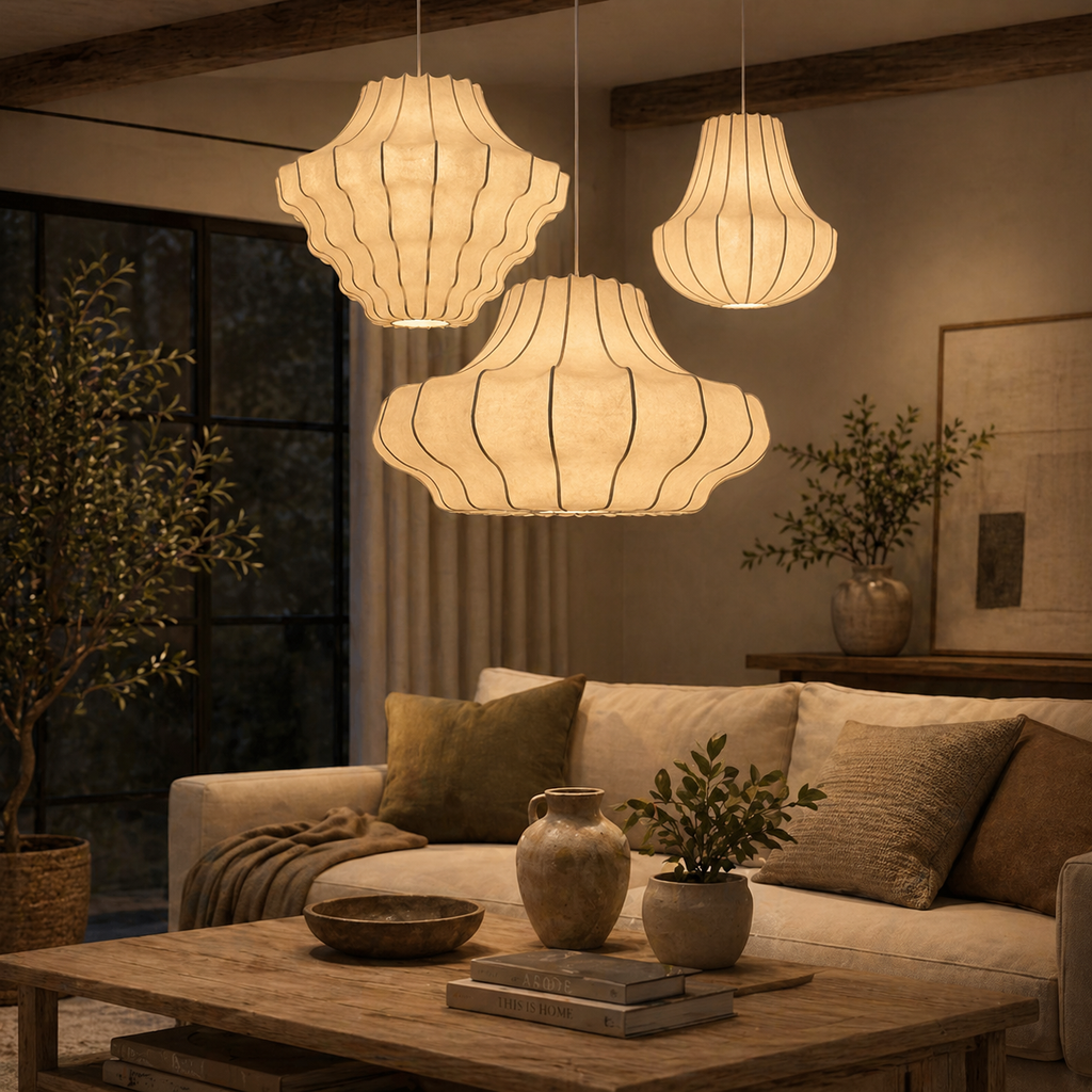 Lustre Suspension Wabi Sabi en Soie | Nosa