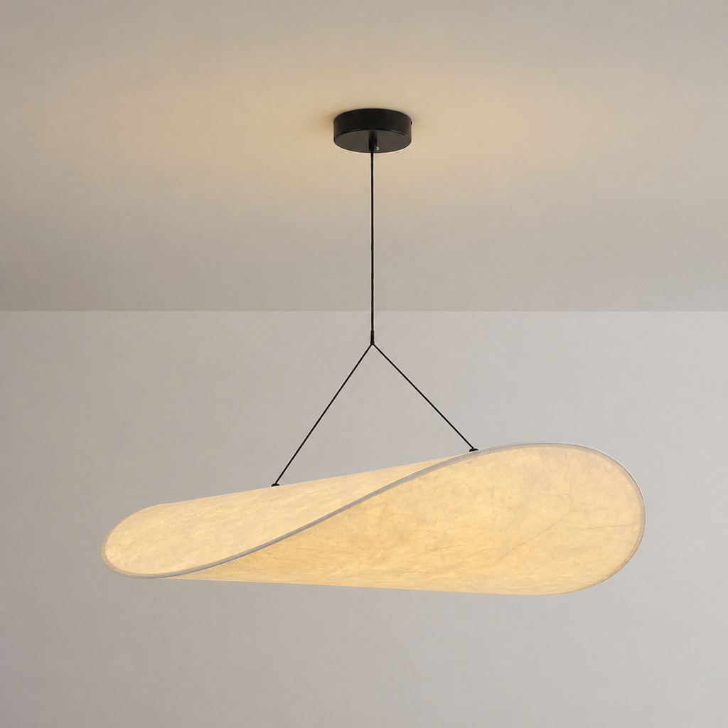 Lampe Suspendue Wabi Sabi en Soie | Kira