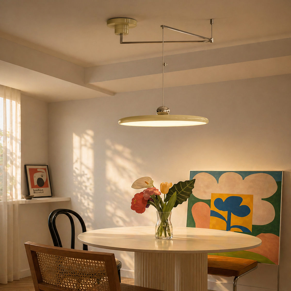 Lampe Suspendue LED à Bras Articulé | Zoli