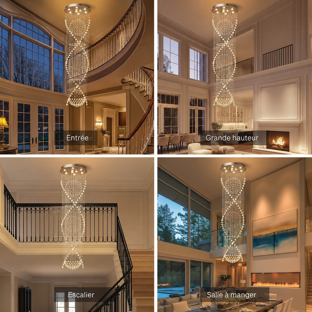 Lustre Cristal Gouttes | Tisa