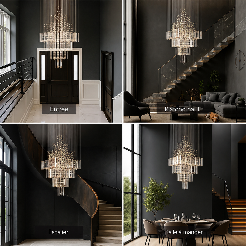 Lustre Cristal Gouttes | Mina
