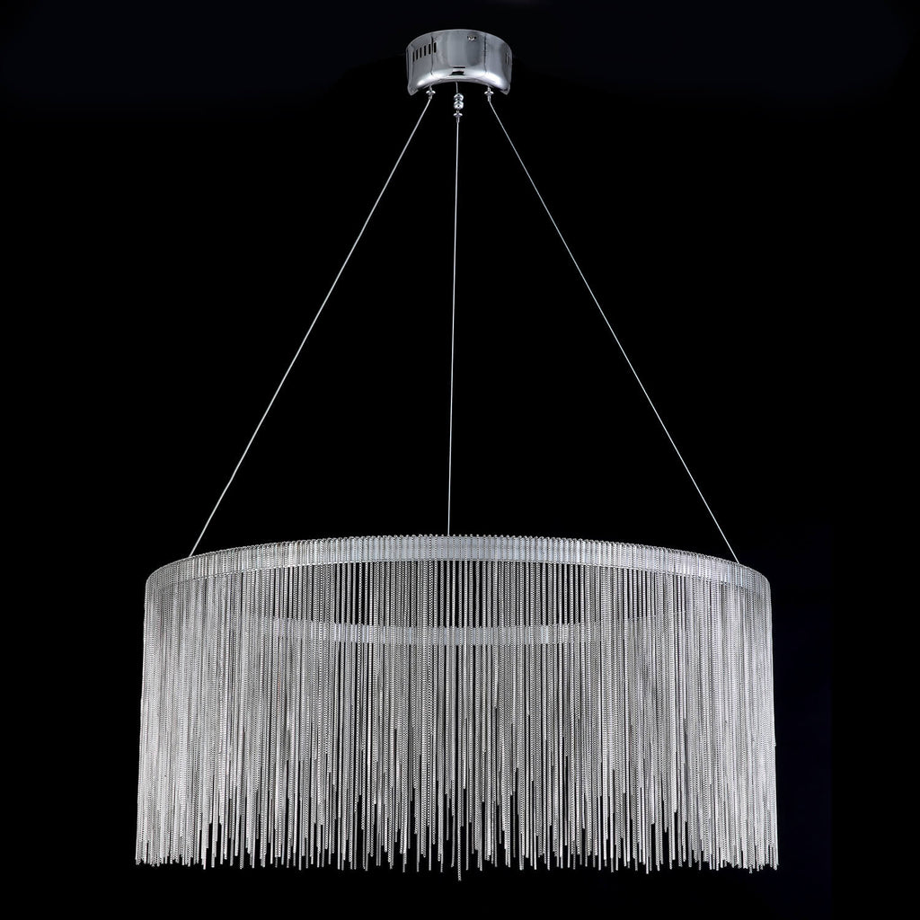 Lustre Rond Aluminium Moderne | Kalo