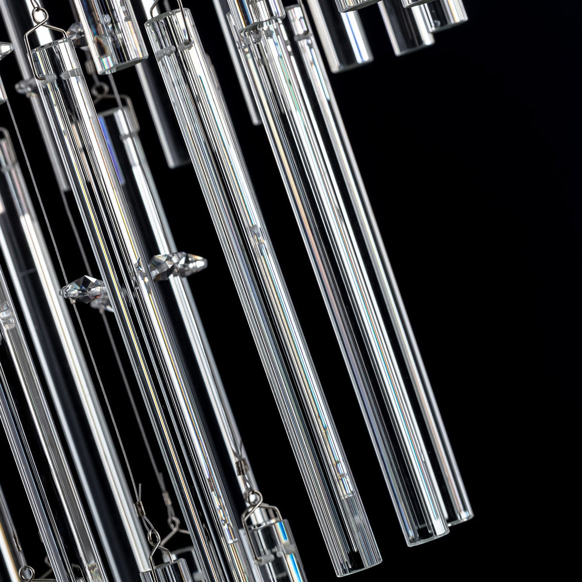 Lustre Cristal Gouttes Flottantes | Paro
