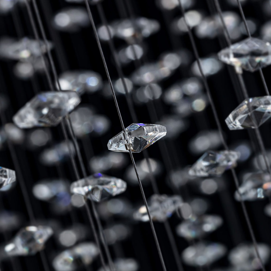 Lustre Cristal Gouttes Flottantes | Paro