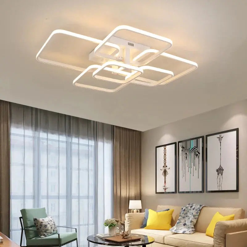 Plafonnier LED Carré | Hana