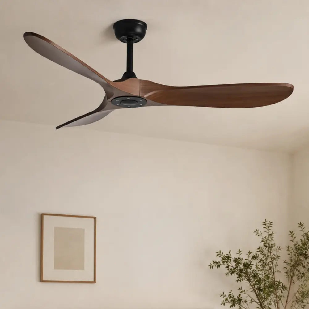 Ventilateur de Plafond Vintage Bois | Ivalo