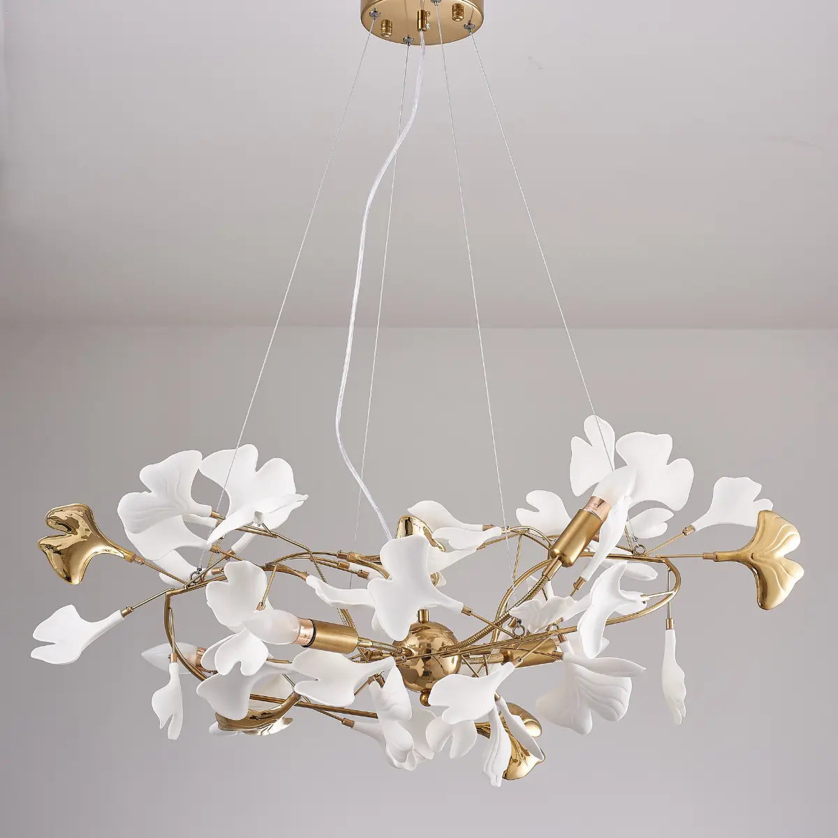 Lustre Feuilles en Céramique et Métal | Beli