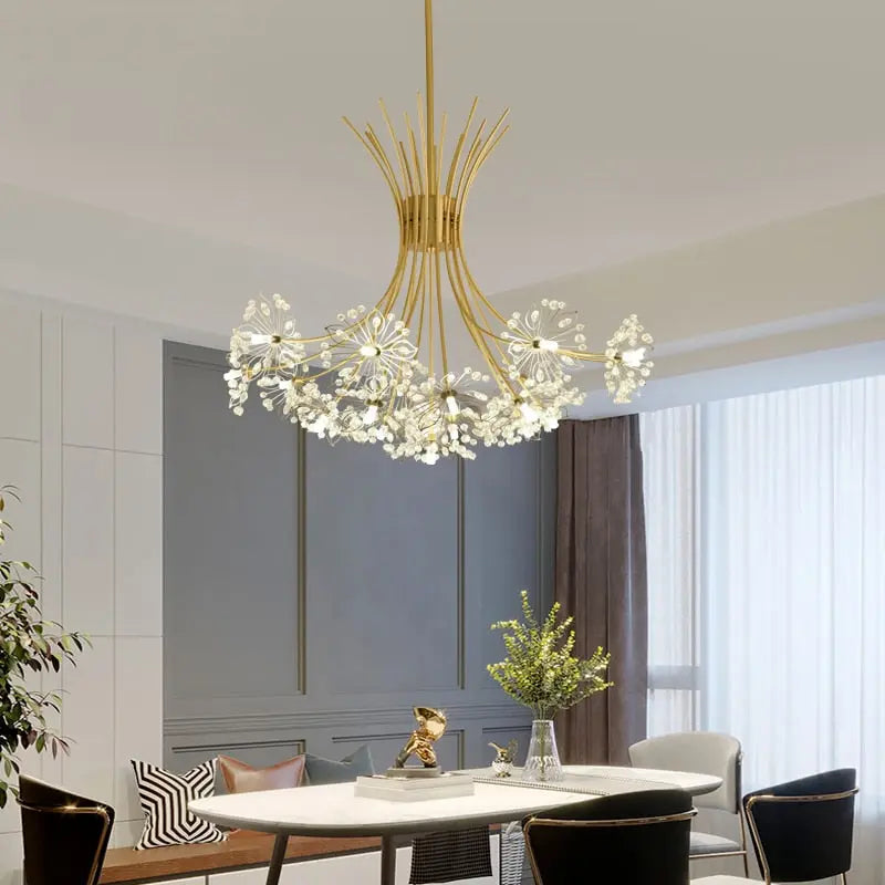 Lustre Salon en Métal et Acrylique | Miro