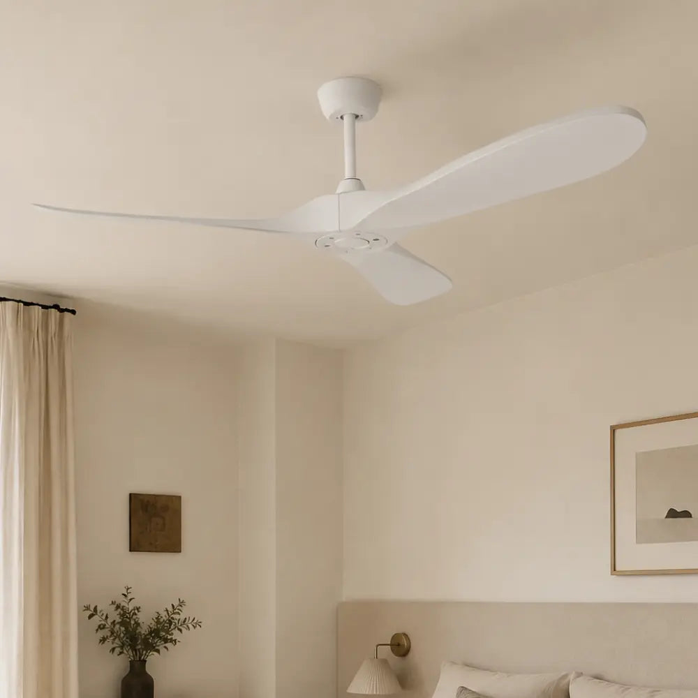 Ventilateur de Plafond Vintage Blanc | Linoa