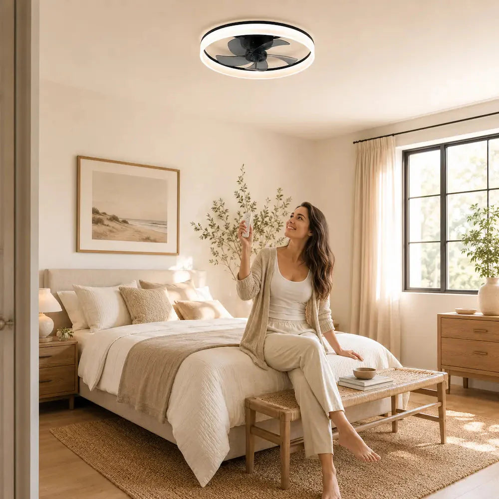 Ventilateur de Plafond Design LED | Aroa