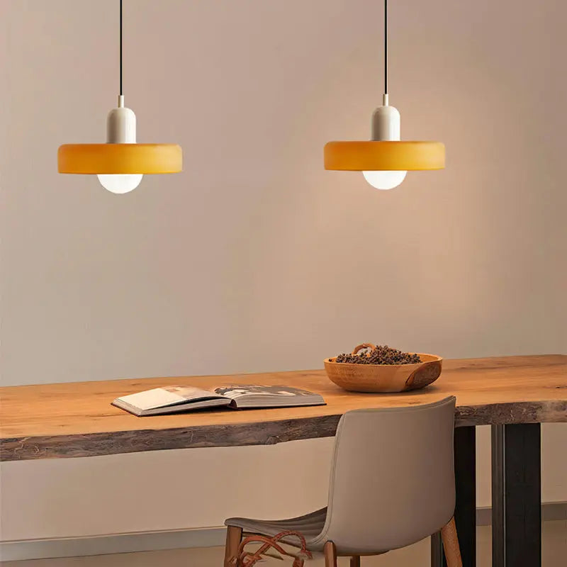 Lampe Suspendue en Verre Coloré Mellan | Sita