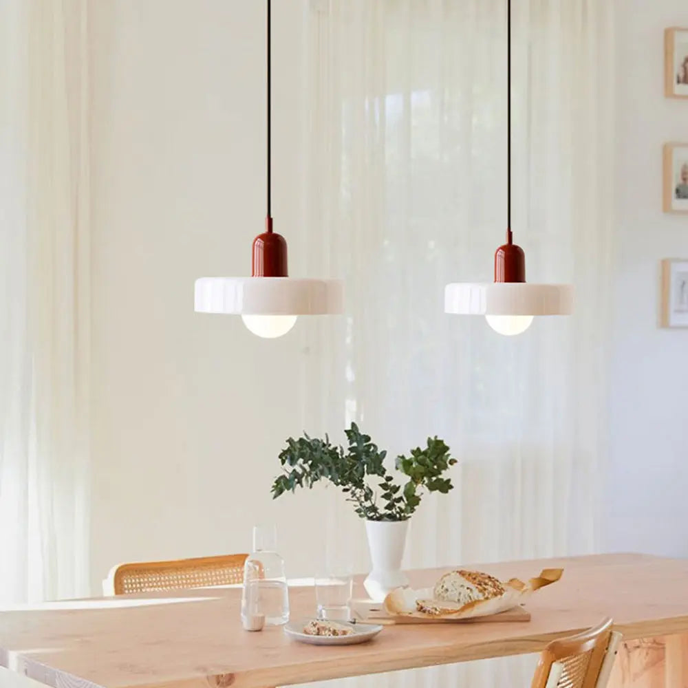 Lampe Suspendue en Verre Coloré Mellan | Sita