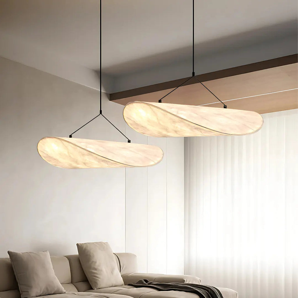 Lampe Suspendue Wabi Sabi en Soie | Kira