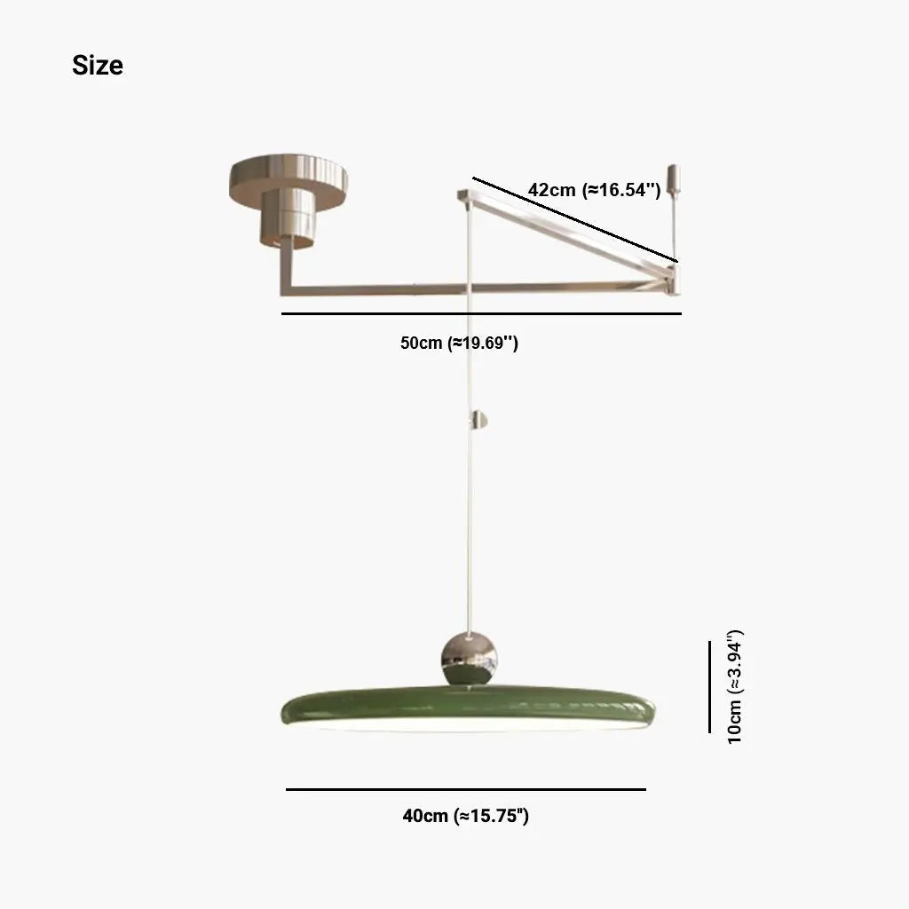 Lampe Suspendue LED à Bras Articulé | Zoli
