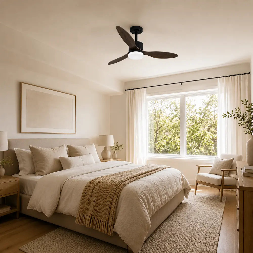 Ventilateur de Plafond Épuré LED | Ovia