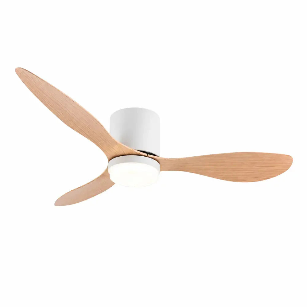 Ventilateur de Plafond Bois Clair LED | Favo
