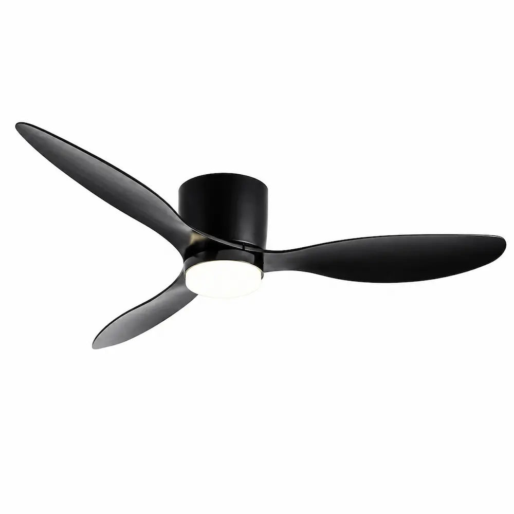 Ventilateur de Plafond Noir LED | Rivo