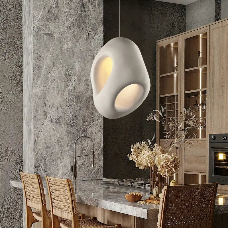 Lampe Suspendue Japonaise en Résine | Fali