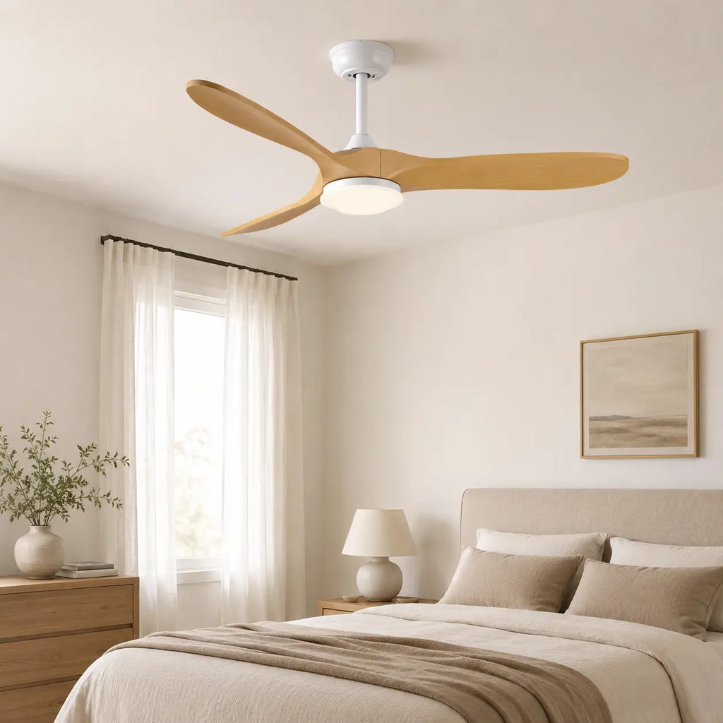 Ventilateur de Plafond Vintage LED | Qira