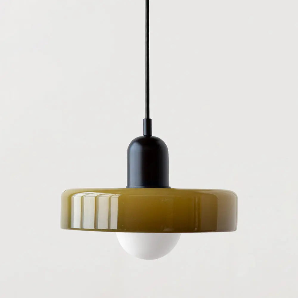 Lampe Suspendue en Verre Coloré Mellan | Sita