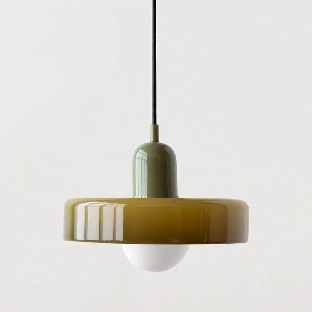 Lampe Suspendue en Verre Coloré Mellan | Sita