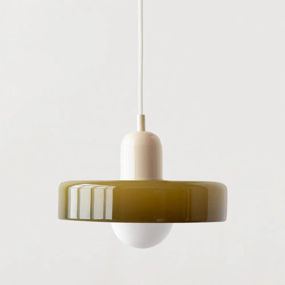 Lampe Suspendue en Verre Coloré Mellan | Sita
