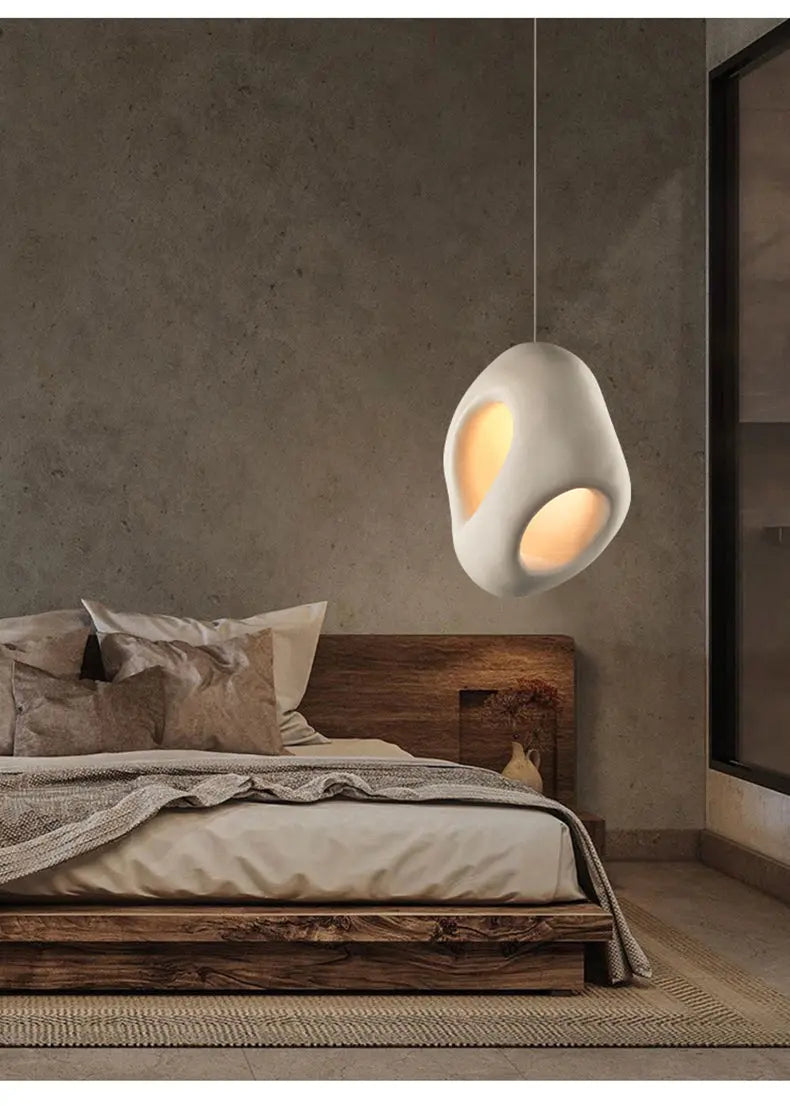 Lampe Suspendue Japonaise en Résine | Fali