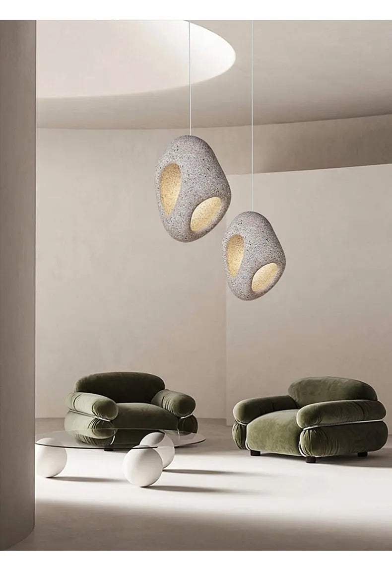 Lampe Suspendue Japonaise en Résine | Fali