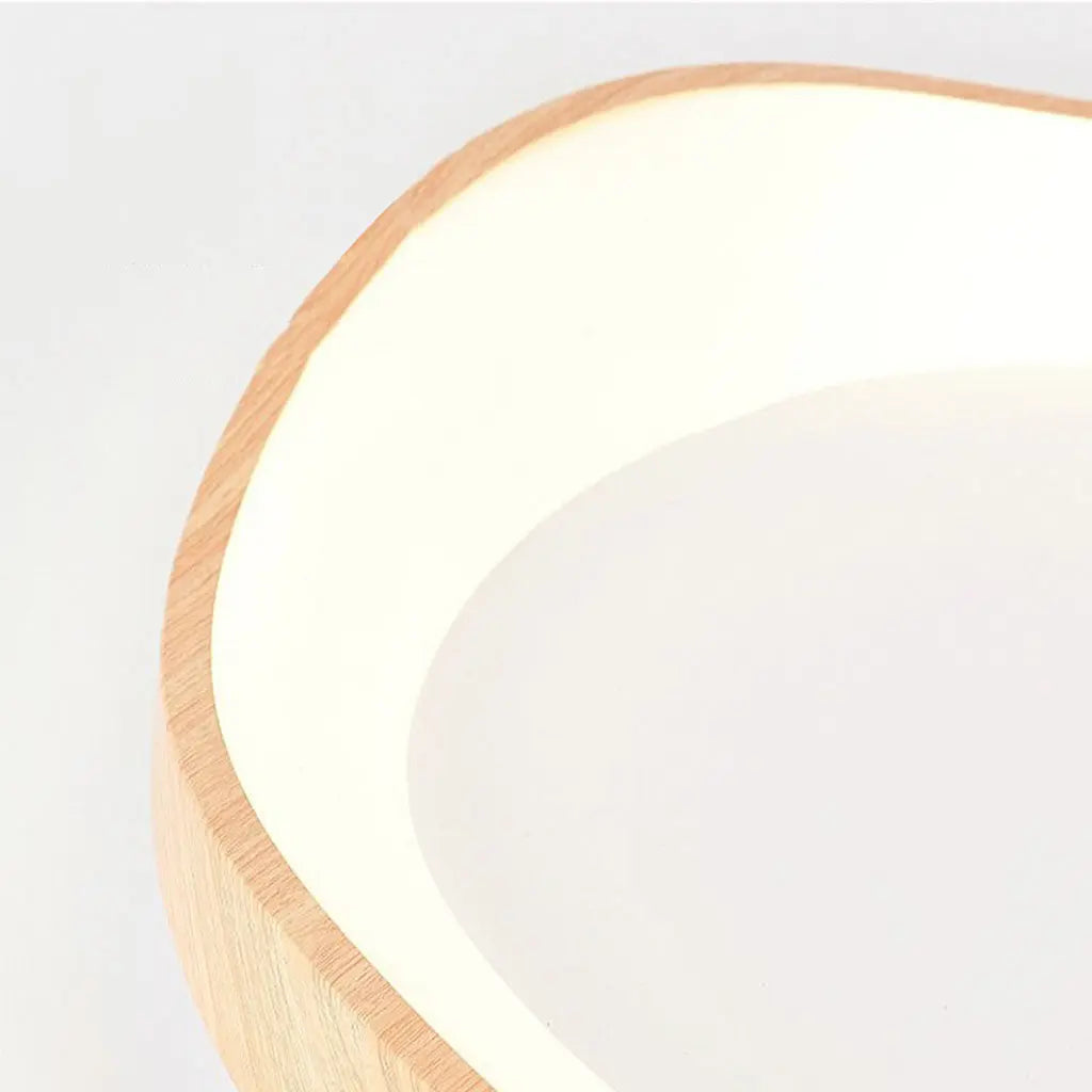 Plafonnier Scandinave Wabi Sabi en Bois | Ceri