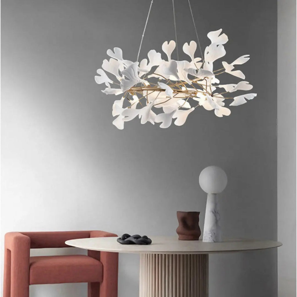 Lustre Feuilles en Céramique et Métal | Beli