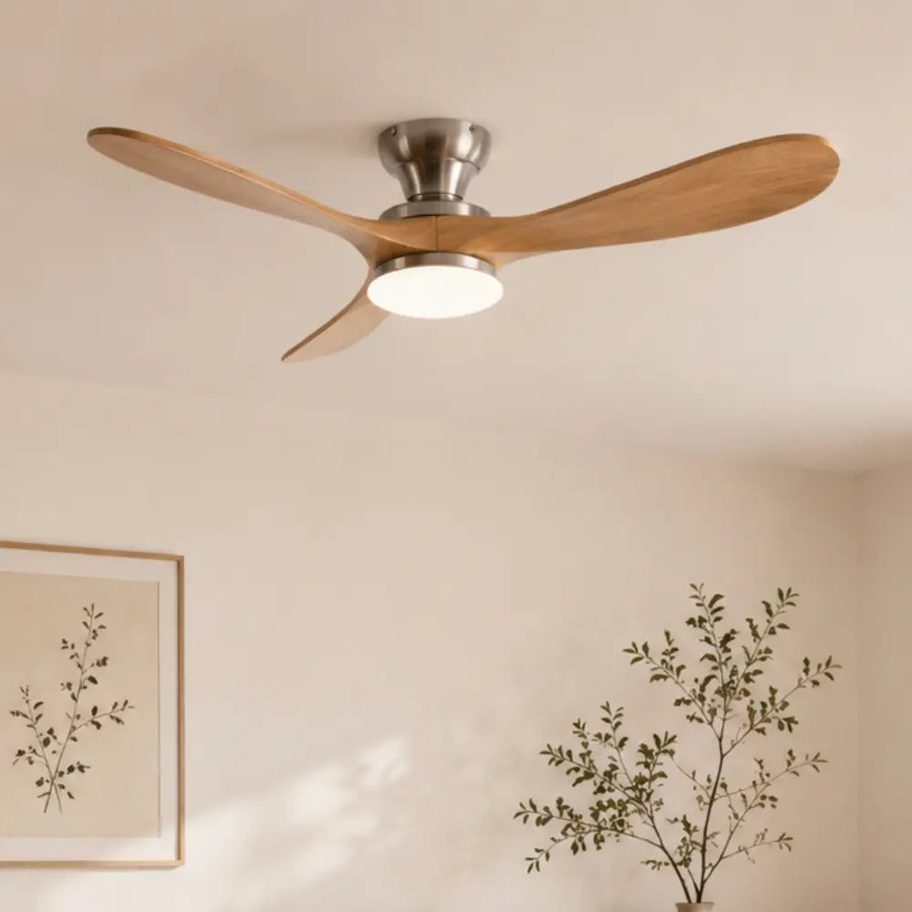 Ventilateur de Plafond Naturel LED | Tavio